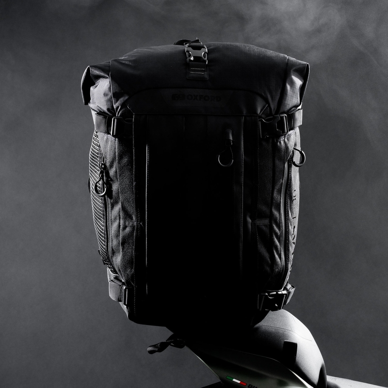 Motorradtasche Oxford Atlas B-20 Advanced Rucksack 20 l schwarz