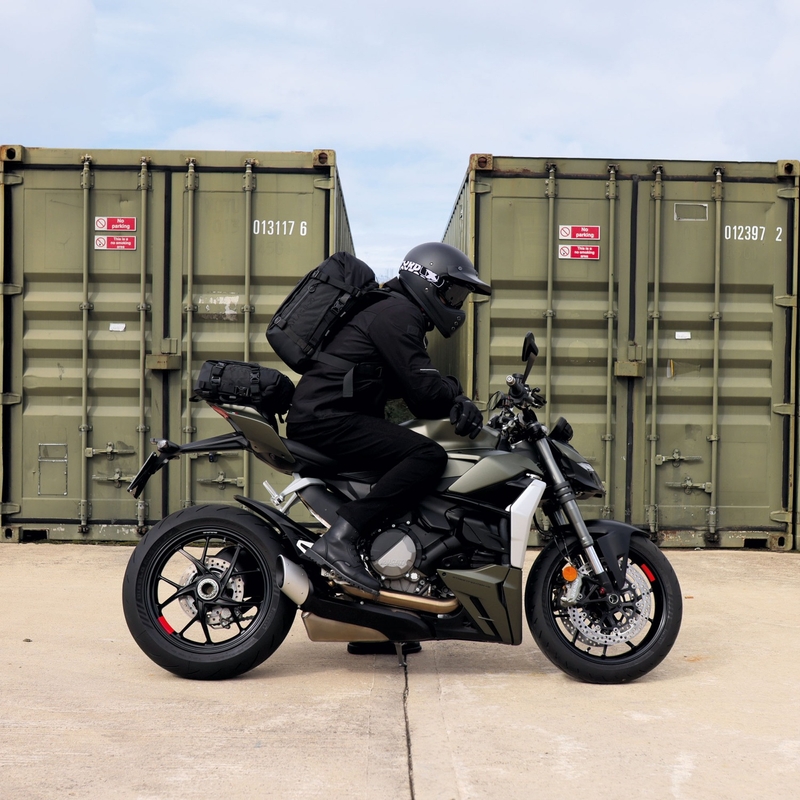 Motorradtasche Oxford Atlas B-20 Advanced Rucksack 20 l schwarz