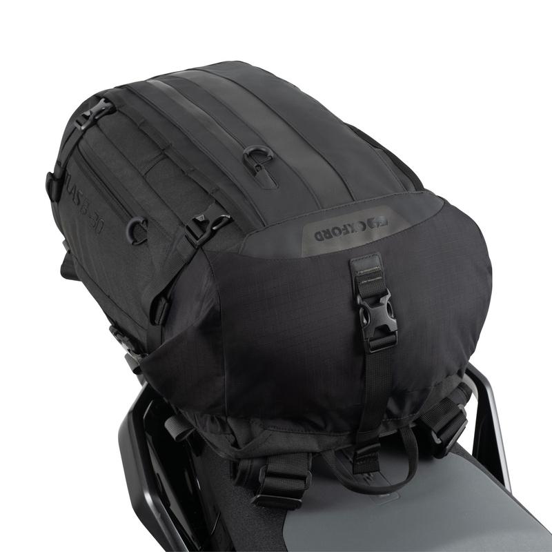 Motorradtasche Oxford Atlas B-30 Advanced Rucksack 30 l grau