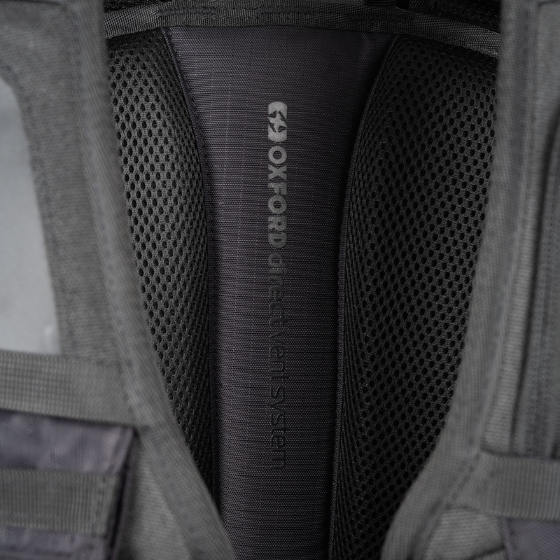 Motorradtasche Oxford Atlas B-30 Advanced Rucksack 30 l grau