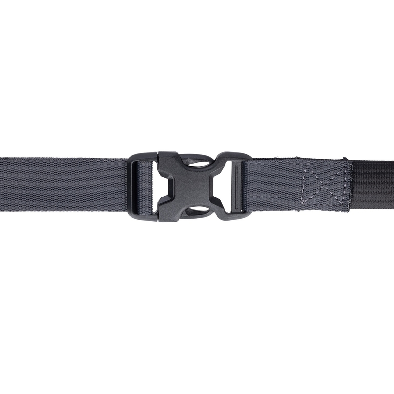 Gepäckgurte Oxford Atlas B-Clip 2 Stück grau 26 mm x 2 m