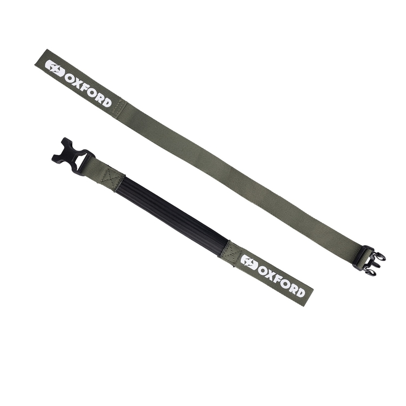 Gepäckgurte Oxford Atlas B-Clip 2 Stück grün 26 mm x 1,2 m