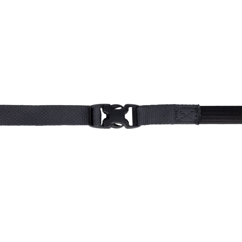 Gepäckgurte Oxford Atlas B-Clip 2 Stück grau 17 mm x 2 m