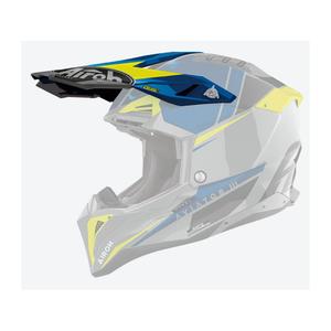 Visier für Airoh Aviator Push Helm blau glänzend