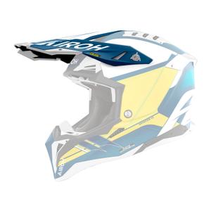 Visier für Helm Airoh Aviator Sabre blau matt