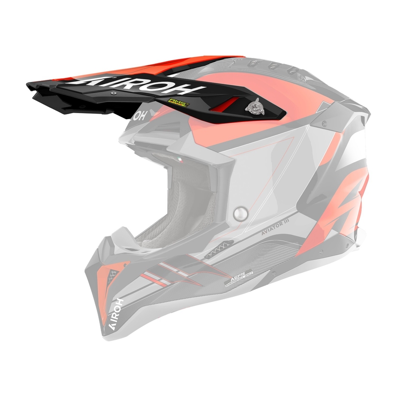 Airoh Aviator Sabre orange glänzendes Helmvisier