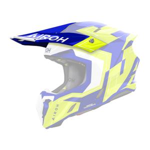 Airoh Twist 3 Dizzy Helmvisier blau-gelb glänzend