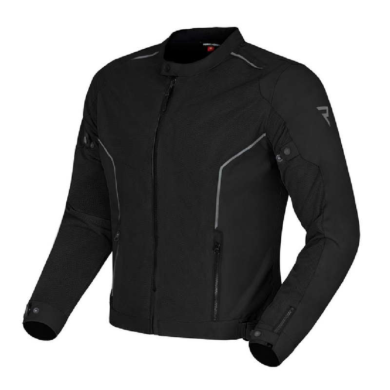 Rebelhorn Classic Mesh Schwarz Motorradjacke