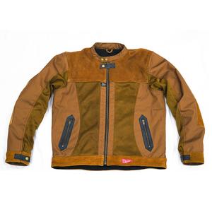 Motorradjacke Fuel Arizona braun