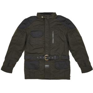 Fuel Bunker Motorradjacke grün-schwarz