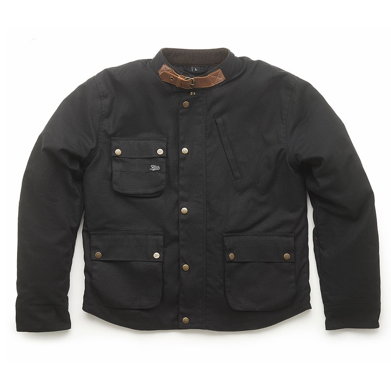 Motorradjacke Fuel Division 2 schwarz