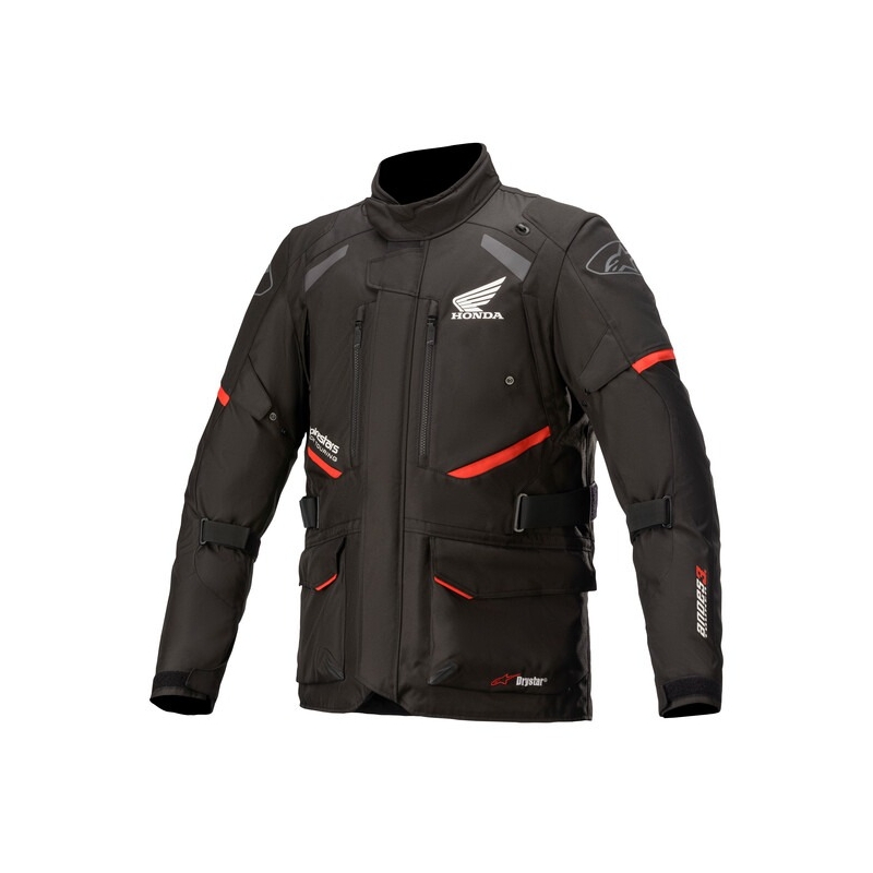 Motorradjacke Alpinestars Andes Drystar TECH-AIR 5 kompatibel Honda Collection schwarz-rot
