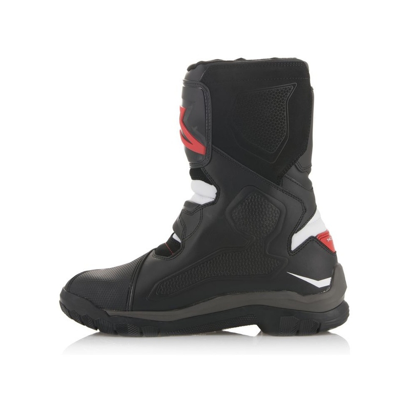 Alpinestars Belize Drystar Honda Motorradstiefel Schwarz-Weiß-Rot-Kollektion