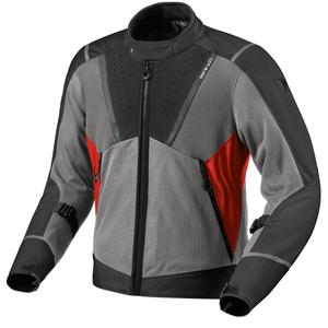 Revit Airwave 4 Motorradjacke anthrazit-rot