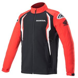 Alpinestars Honda Motorradjacke rot-schwarz