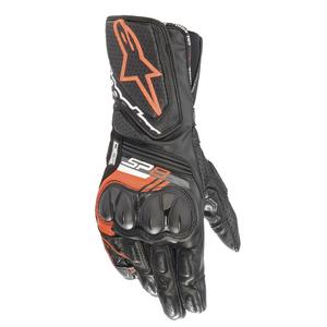 Alpinestars SP-8 Motorradhandschuhe schwarz-fluo rot