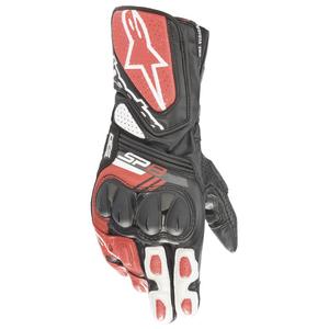 Alpinestars SP-8 Motorradhandschuhe schwarz-weiß-rot