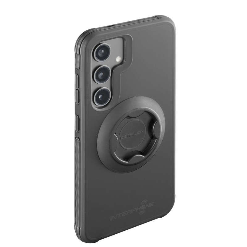 Schutzhülle Interphone QUIKLOX Tetraforce für Samsung Galaxy S24 Plus schwarz