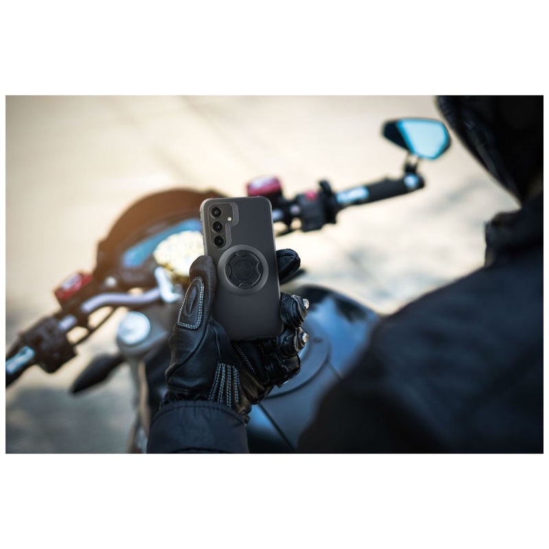 Schutzhülle Interphone QUIKLOX Tetraforce für Samsung Galaxy S24 Plus schwarz