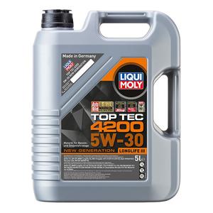 Synthetisches Motoröl LIQUI MOLY Top Tec 4200 5W-30 Neue Generation 5 l