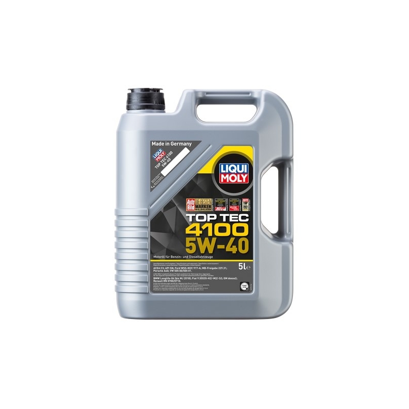 Synthetisches Motorenöl LIQUI MOLY Top Tec 4100 5W-40 5 l