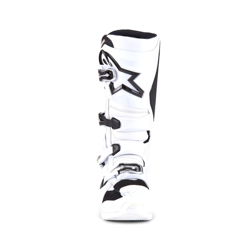 Alpinestars Tech 7 Motorradstiefel weiß-schwarz