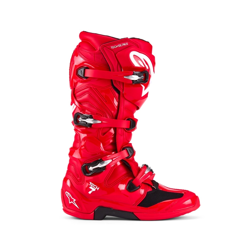 Alpinestars Tech 7 Motorradstiefel rot