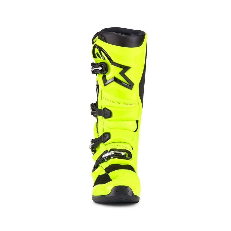 Alpinestars Tech 7 Motorradstiefel neongelb-schwarz