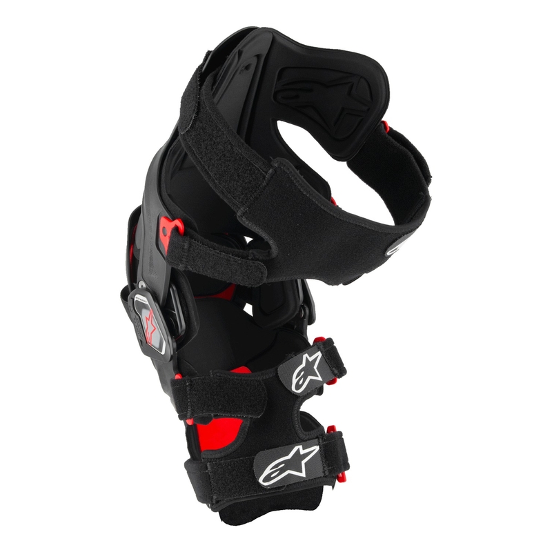Alpinestars RK-7 Plasma Knieorthesen schwarz-rot 2025