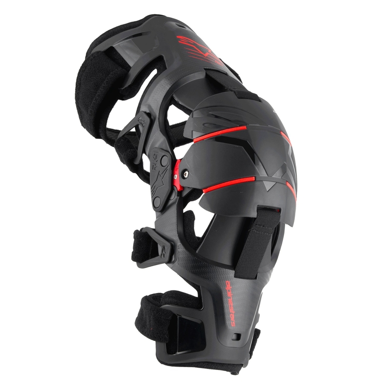 Alpinestars RK-1 Plasma Knieorthesen schwarz-rot