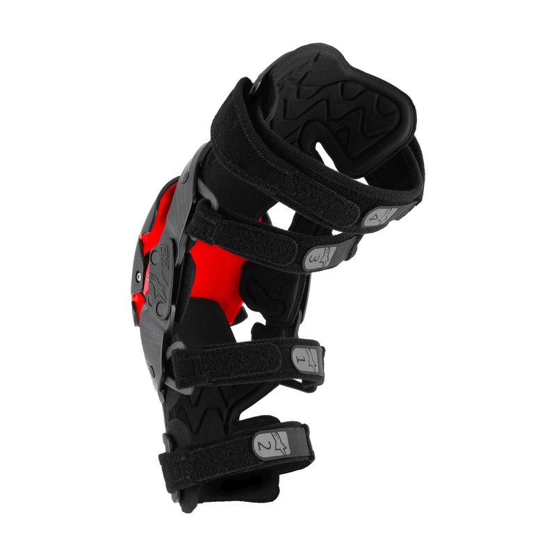 Alpinestars RK-1 Plasma Knieorthesen schwarz-rot
