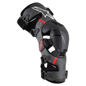 Alpinestars Supertech RK-10 Plasma Knieorthesen schwarz-rot