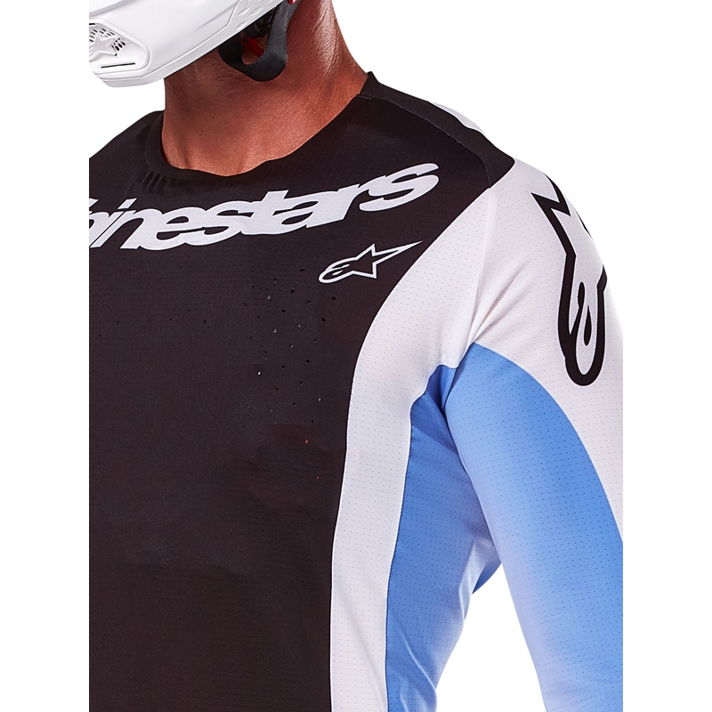 Alpinestars Techstar Melt Motocross-Trikot schwarz-blau
