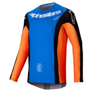 Alpinestars Techstar Melt Motocross-Trikot orange-blau