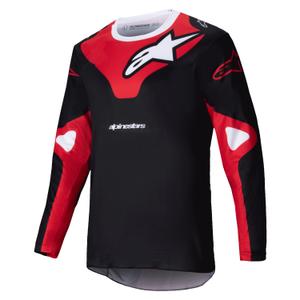 Alpinestars Racer Veil Motocross-Trikot schwarz-rot
