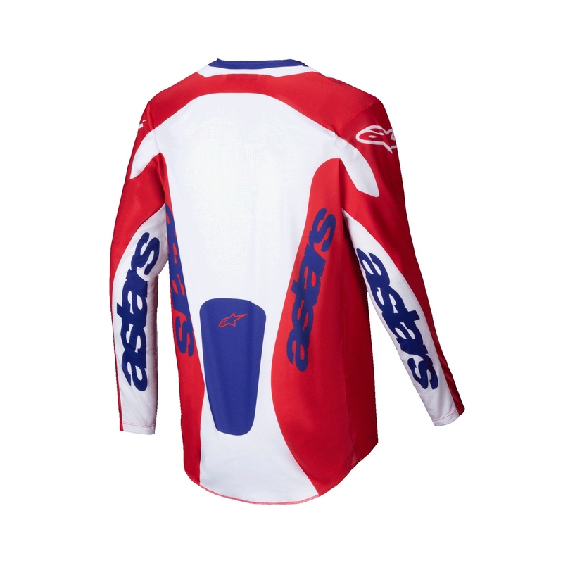 Alpinestars Racer Veil Motocross-Trikot rot-weiß