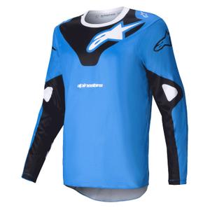 Alpinestars Racer Veil Motocross-Trikot blau-schwarz