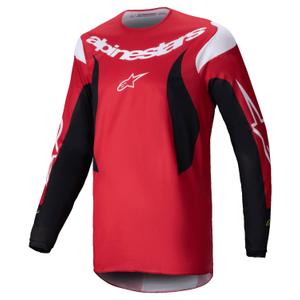 Alpinestars Fluid Haul Motocross-Trikot rot-schwarz