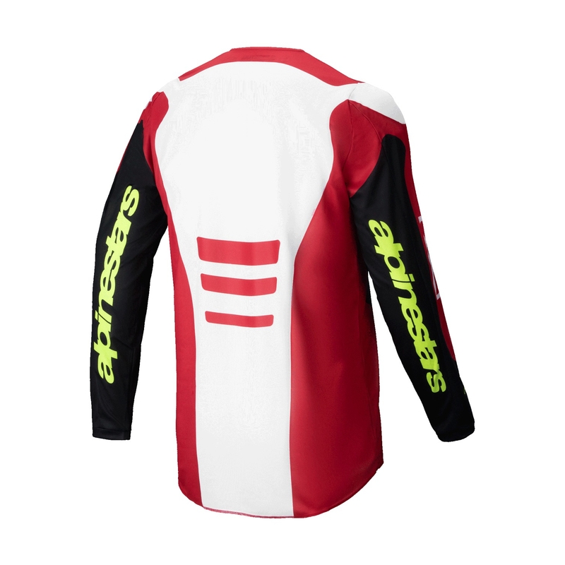 Alpinestars Fluid Haul Motocross-Trikot rot-schwarz