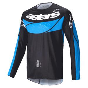 Alpinestars Techstar Dreem Motocross-Trikot schwarz-blau