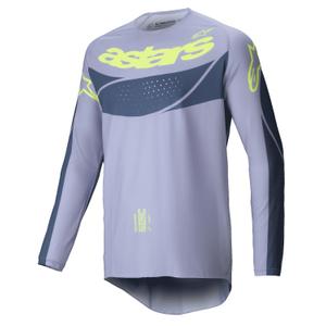 Alpinestars Techstar Dreem Motocross-Trikot Grau-Dunkelgrau