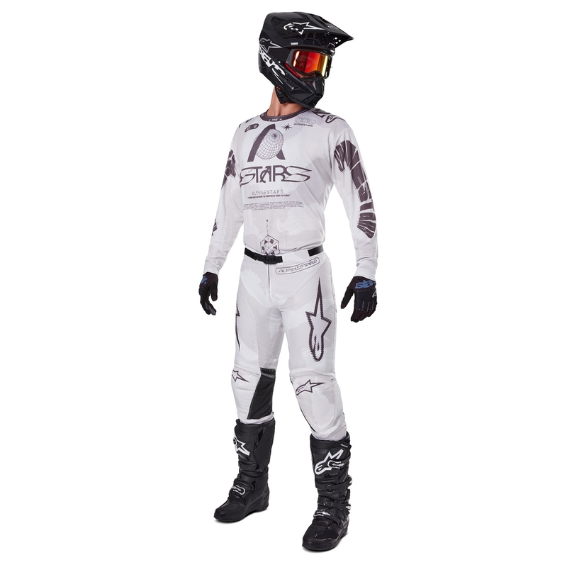 Alpinestars Racer Hollow Motocross-Trikot in hellem Camo-Braun
