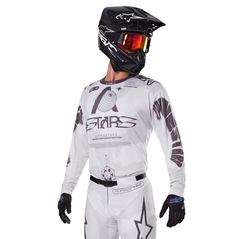 Alpinestars Racer Hollow Motocross-Trikot in hellem Camo-Braun