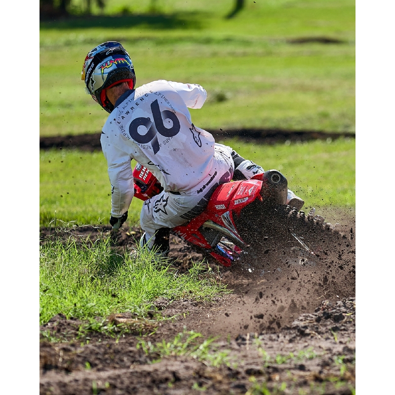 Alpinestars Racer Hollow Motocross-Trikot in hellem Camo-Braun