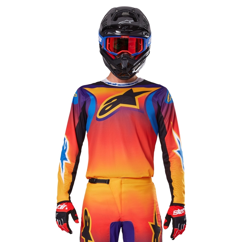 Alpinestars Fluid Wurx Motocross-Trikot mehrfarbig