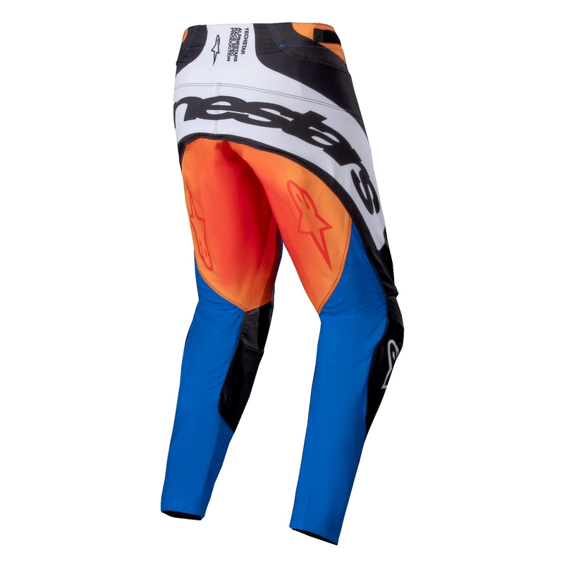 Alpinestars Techstar Melt Motocross-Hose orange-blau