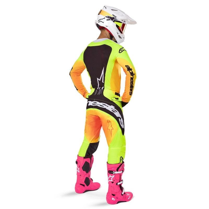 Alpinestars Techstar Melt Motocrosshose gelb-schwarz