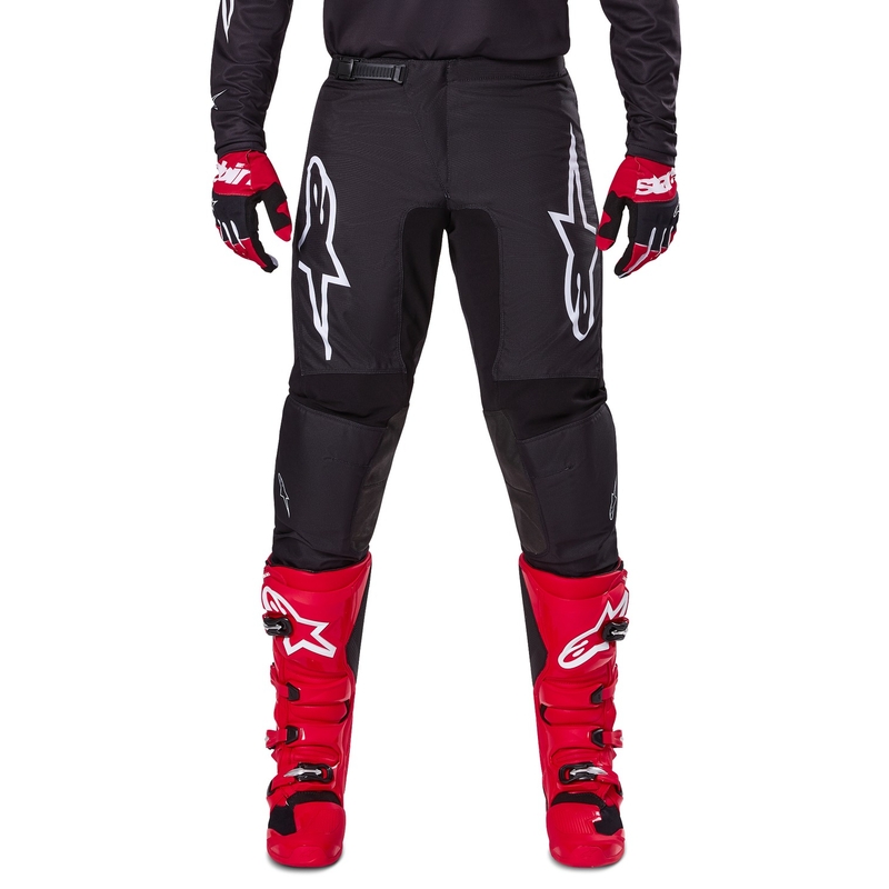 Alpinestars Fluid Haul Motocross-Hose schwarz und weiß