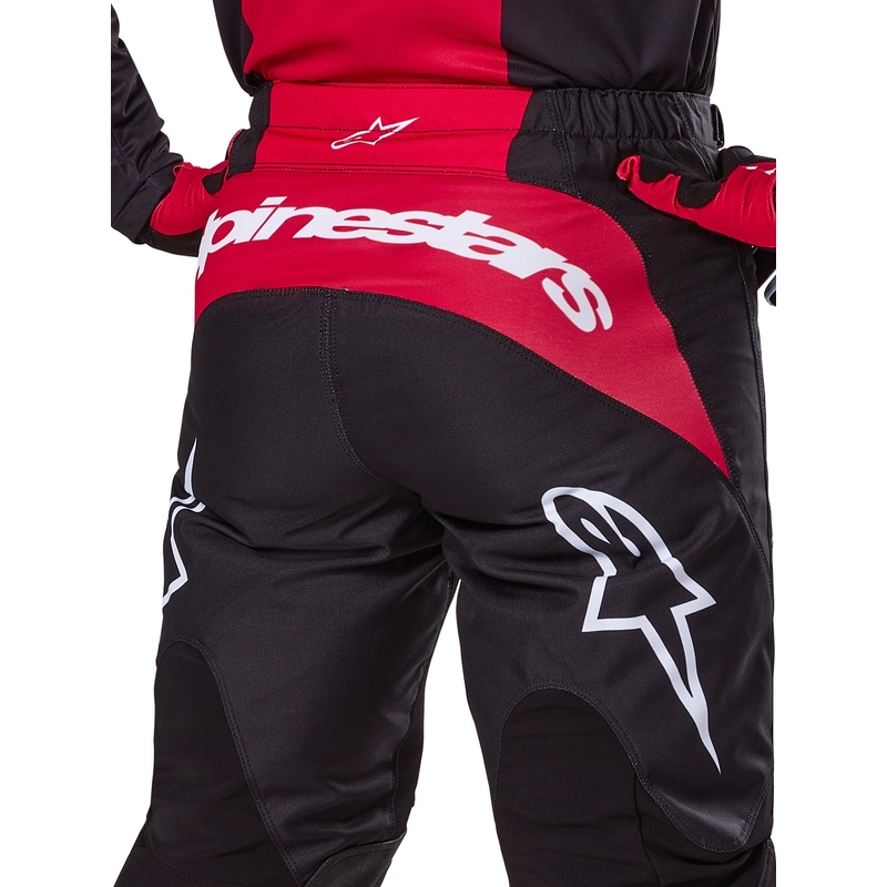 Alpinestars Fluid Haul Motocross-Hose schwarz und weiß
