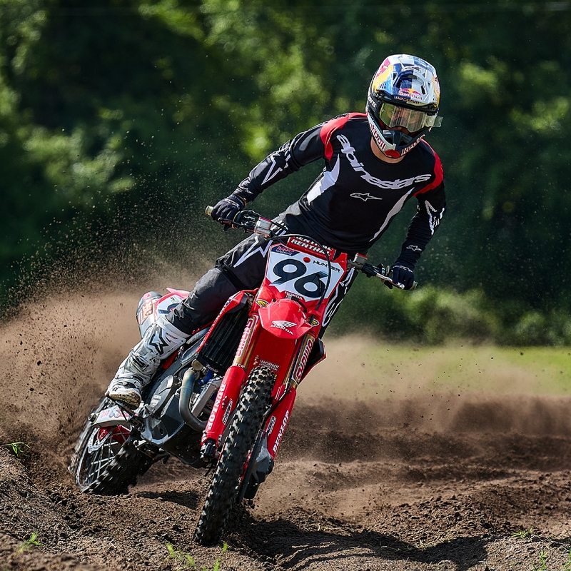 Alpinestars Fluid Haul Motocross-Hose schwarz und weiß